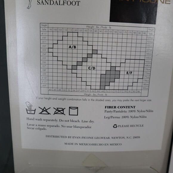 Silky Sheer Panty Hose Bundle Womens C/D Vintage Y2K Classic Romantic Coquette - Picture 6 of 9